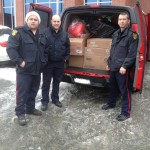Local 1075 Members Distribute Christmas Hampers